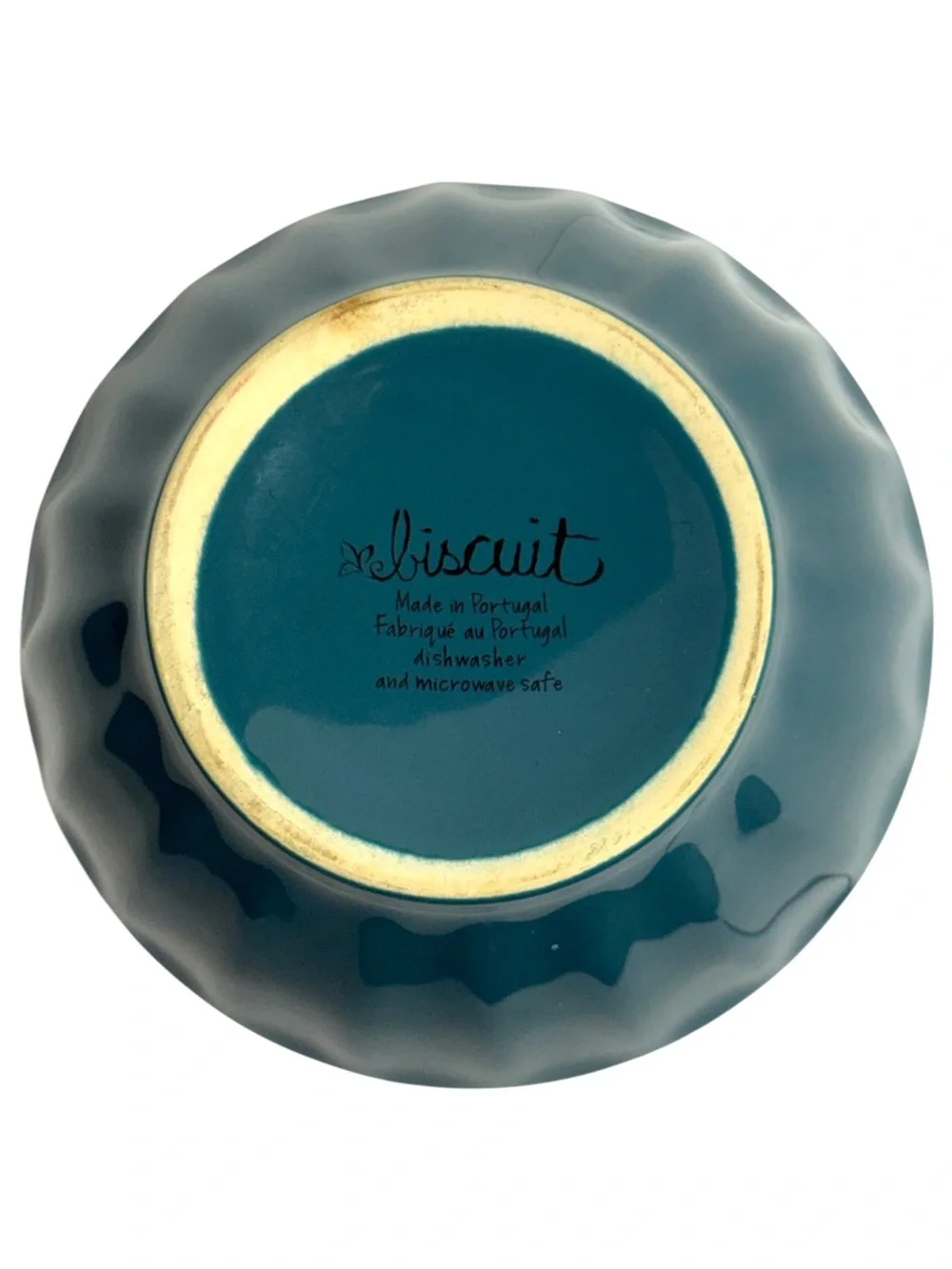 Anthropologie Dark Teal Ceramic 